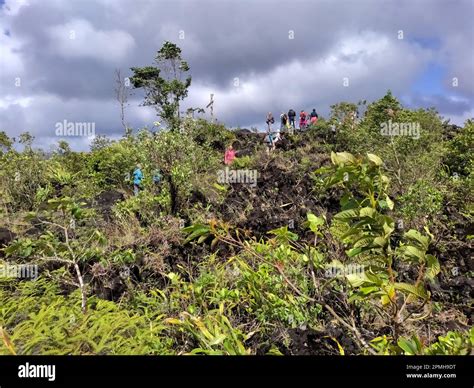 Arenal Volcano National Park, Costa Rica - People hike on Arenal ...