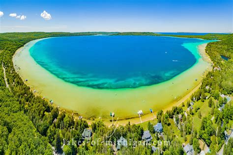 Glen Lake near Glen Arbor Aerial Photos — Dan J. Zeeff - Aerial, Landscape, & Architectural ...