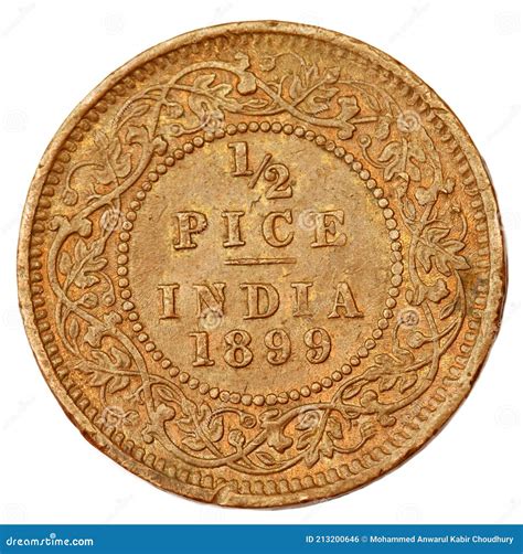 Old coin on India stock photo. Image of financial, finance - 213200646