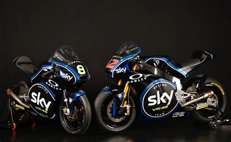 THE SKY RACING TEAM VR46 AT X FACTOR FOR THE UNVEILING OF THE 2018 ...