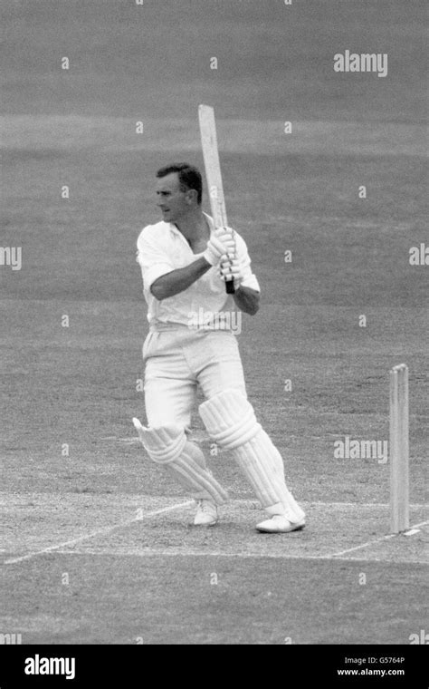 Ted Dexter Sussex cricket 1963 Stock Photo - Alamy