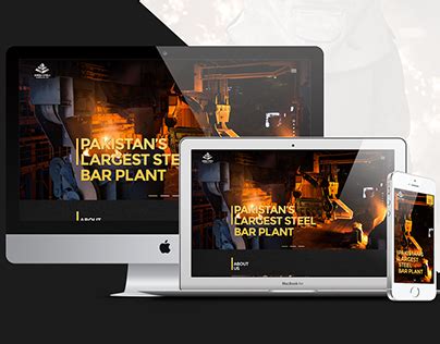 Amreli Steels Layout Projects :: Photos, videos, logos, illustrations and branding :: Behance