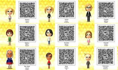 tomodachi life qr codes - Google Search | Animal crossing 3ds, Coding, Animal crossing qr