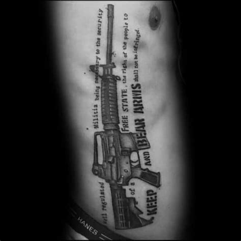 Gun Rights Tattoo