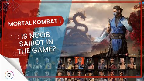 ¿Está Noob Saibot en Mortal Kombat 1? [Contestada] – ES Games