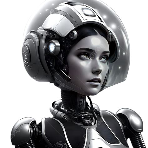 Photorealistic Ai Generated Futuristic Cyborg Or Robot Avatar, Robot Ai ...