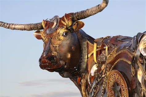 This Cowboy Transforms Scrap Metal into Incredible Sculptures | Obras ...