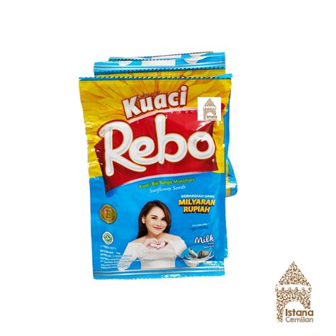 Jual Kuaci Rebo Milk Flavor Berhadiah Milyaran Isi 10 Pcs | Shopee ...