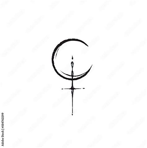 lilith symbol vector | Power tattoo, Simplistic tattoos, Tattoos