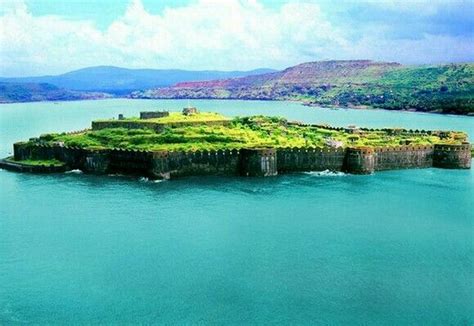 Murud janjira fort in rainy season