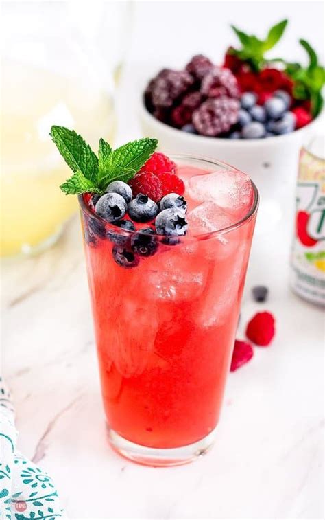 MIXED BERRY LEMONADE {Hard & Mocktail} Take Two Tapas