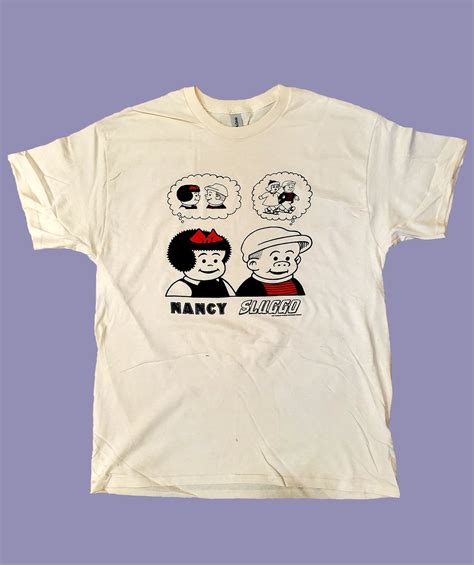 Nancy & Sluggo Shirt | Bubbles Zine