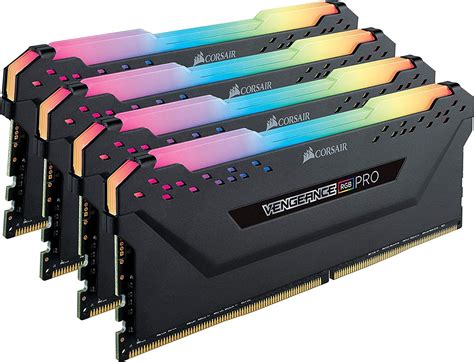 CORSAIR VENGEANCE RGB PRO 32GB (4x8GB) DDR4 3200MHz C16 LED Desktop ...