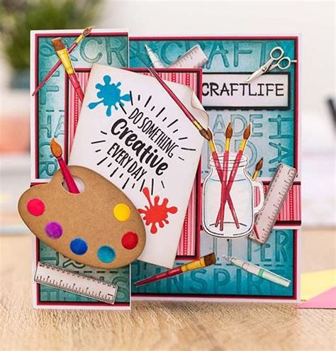 Crafter's Companion - Crafty Fun! Collection by Sara Davies - Tools of the Trade stamp & die set