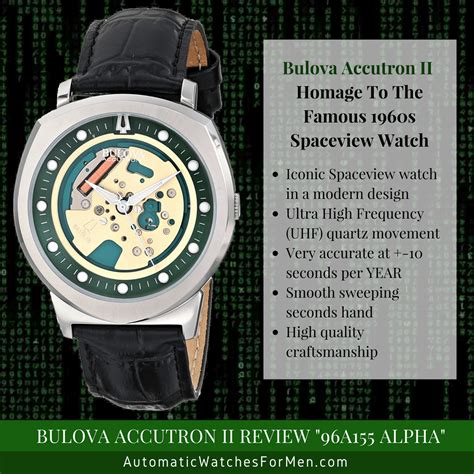 Bulova Accutron II Review | Automatic Watches For Men