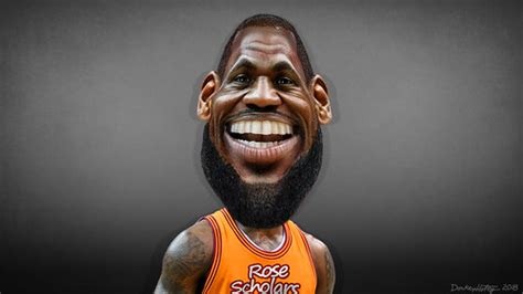 LeBron James - Caricature | LeBron Raymone James Sr., aka Le… | Flickr