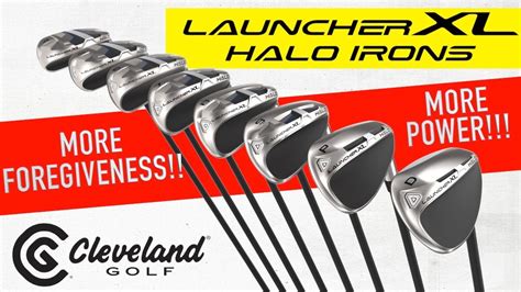 Cleveland Golf Launcher XL HALO Irons for 2021 - YouTube