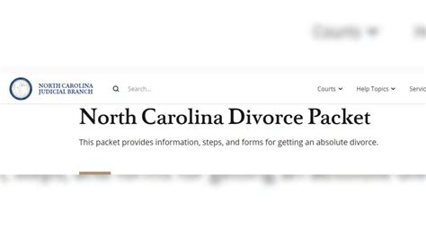 How To File For Separation In Nc Without An Attorney