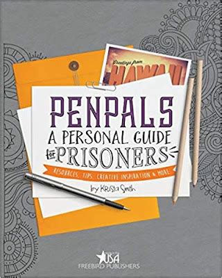 Inmate Pen Pals: Book for your prison pen pal