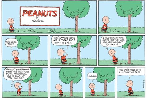 10 Funniest Peanuts Comics Where Charlie Brown Takes On The Kite-Eating Tree – kyty000.com