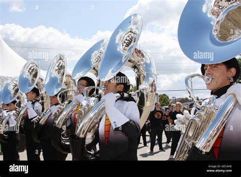 Sousaphone Players. Beavercreek High School Marching Band in concert. Beavercreek Popcorn ...