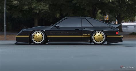 Our New 1987 Dodge Shelby Charger Render Reminds Us Of The Charger's ...