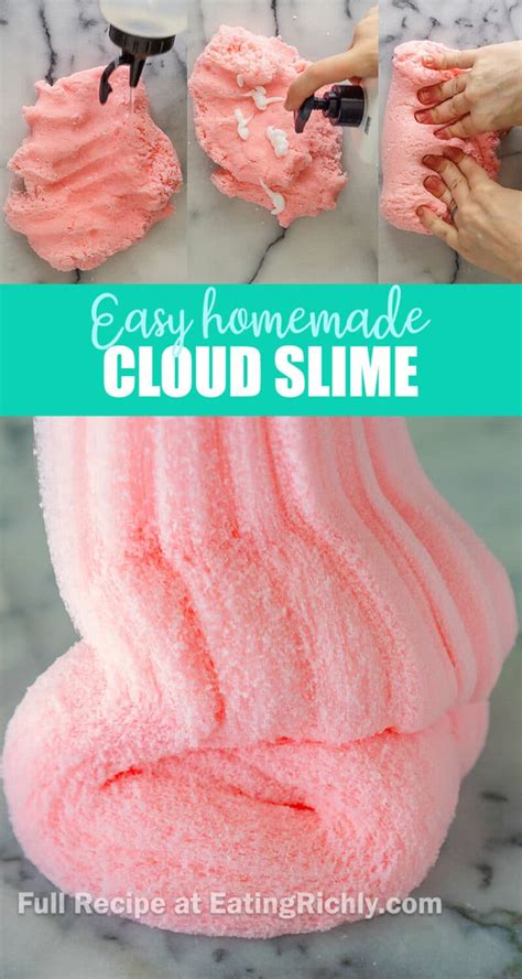 Cloud Slime DIY Recipe - Garden