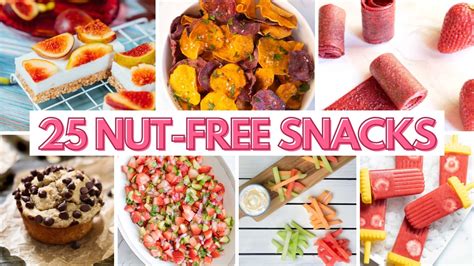 Nut Free Snacks - 25 Delicious No-Nut Recipes To Try