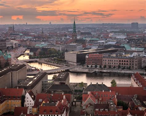 Copenhagen Skyline in the Evening, Denmark | Anshar Images