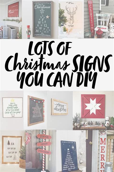 26 Christmas Wood Signs You Can DIY