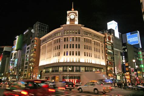 Ginza 4-Chome at night | Tokyo Photo Spots