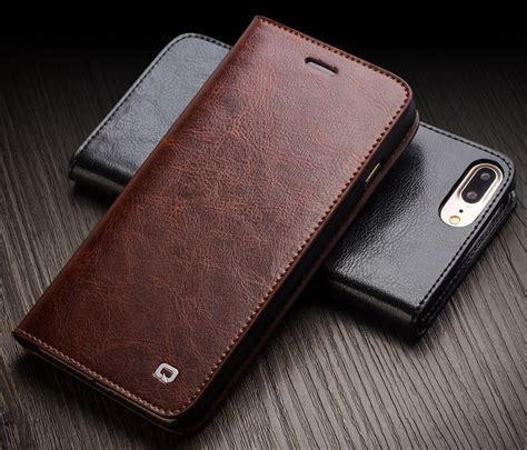 QIALINO Handmade Leather Case for iPhone 7 » Gadget Flow