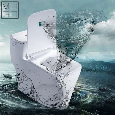 Micoe household toilet toilet siphon vortex ultra large caliber Zhijie ...