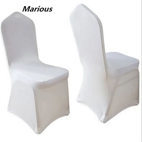 Wholesale cheap spandex chair covers 150pcswhite chair covers factory price wedding cheap chair ...