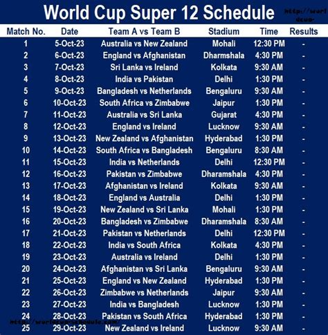 World Cup 2024 Match Schedule Pdf - Caye Maxine