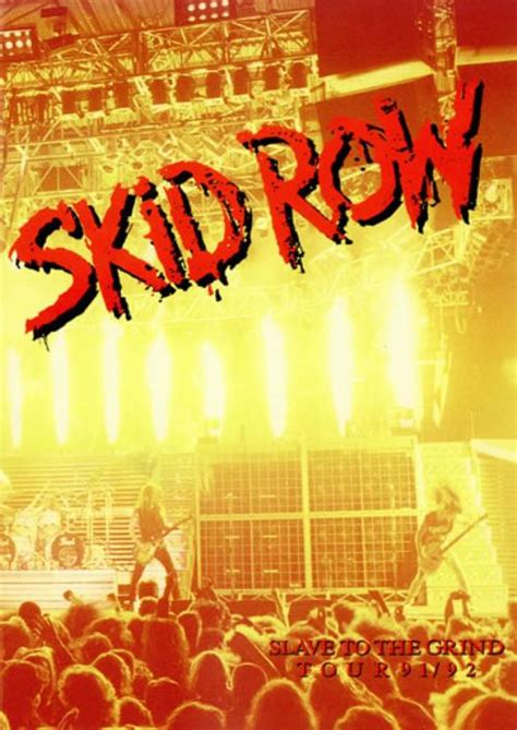 Skid Row (80s) Slave To The Grind Tour 91/92 US tour programme (465268) TOUR PROGRAMME