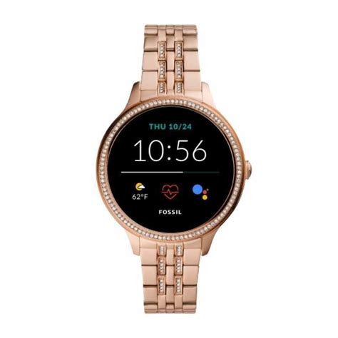 Smartwatch damski FOSSIL Smartwatch damski fossil 5 generacja ftw6073 rose gold 5e FTW6073 - Mój ...