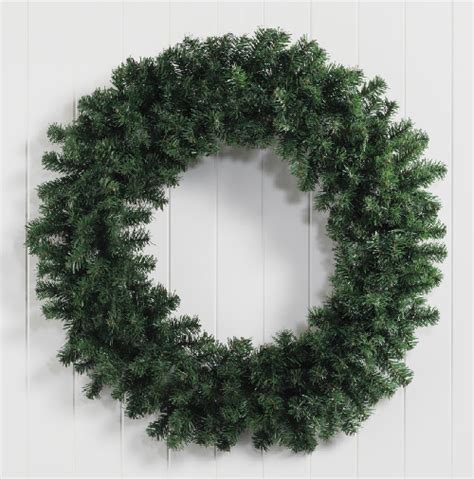 The Traditional - Christmas Wreath - Green - 90 cm - The Christmas Tree ...