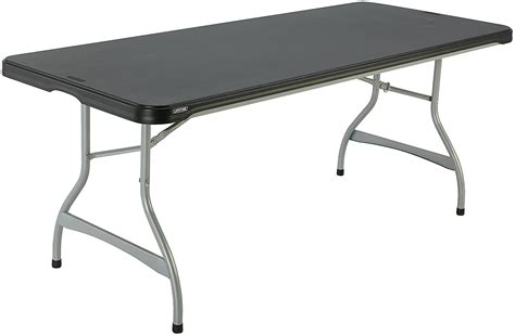 LIFETIME 280350 6FT FOLDING TABLE BLACK - Kasimex