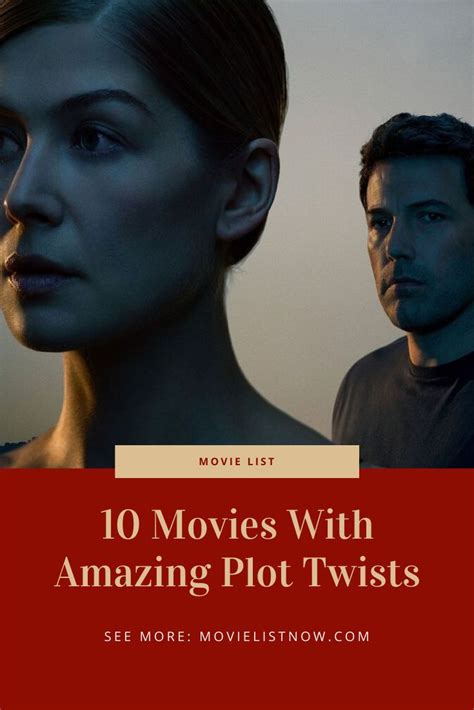 10 Movies With Amazing Plot Twists - Movie List Now | Movie list, Plot twist, Movies