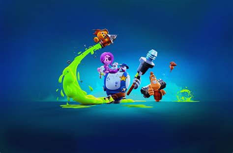 Battle Blobs - A Splashing Brawler on Behance