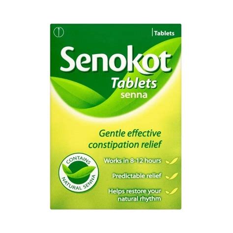 SENOKOT 7.5MG TABLETS SENNOSIDES (100) - Foley's Chemist | Dublin Pharmacy