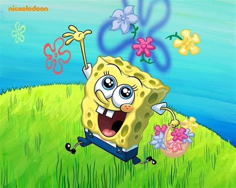 Spongebob Flower Backgrounds - Wallpaper Cave