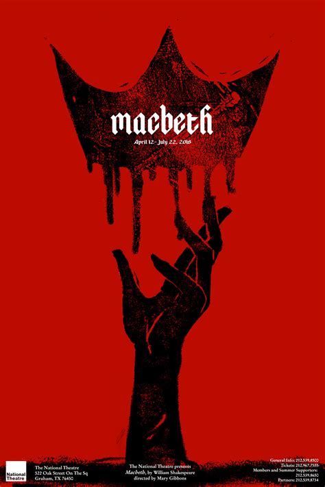 Macbeth Play Poster