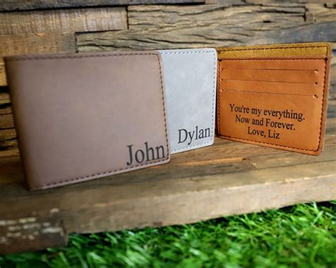 Personalized Slim Wallet Groomsmen Gifts Groomsman Gift - Etsy