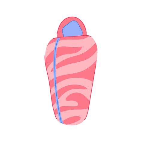 equipment sleeping bag cartoon vector illustration 21754758 Vector Art ...