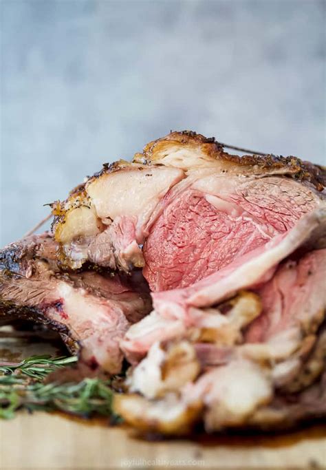 Perfect Garlic Herb Prime Rib Roast Recipe + Cooking Tips