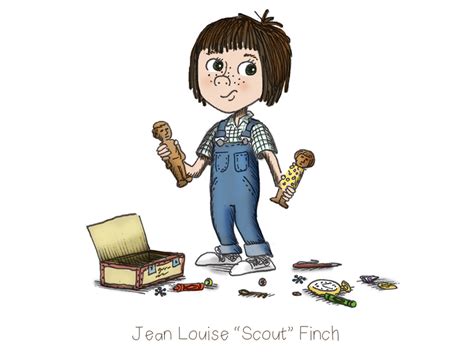 Scout Finch by Hannah Tuohy on Dribbble