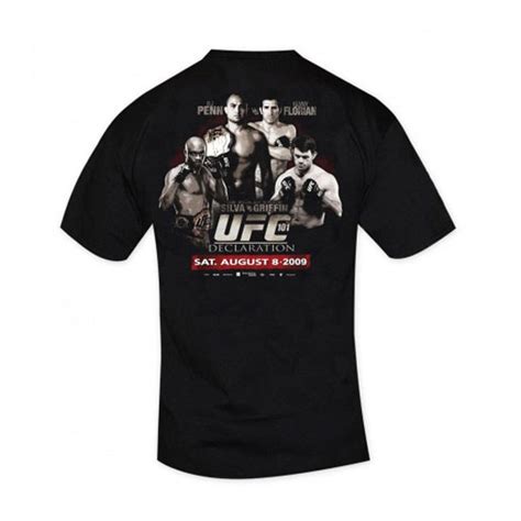 UFC 101: Declaration Official T-shirts | FighterXFashion.com