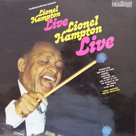 Lionel Hampton And His Orchestra - Lionel Hampton Live Lionel Hampton ...